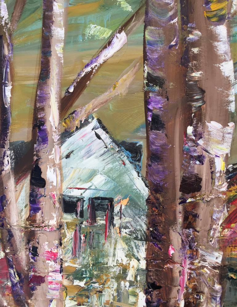 Original Documentary Landscape Painting by Garth Bayley