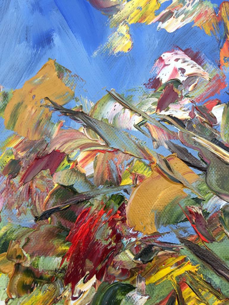 Original Expressionism Seasons Painting by Garth Bayley