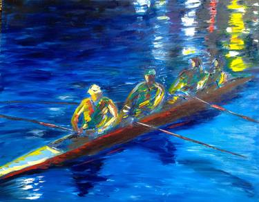 Original Boat Paintings by Garth Bayley