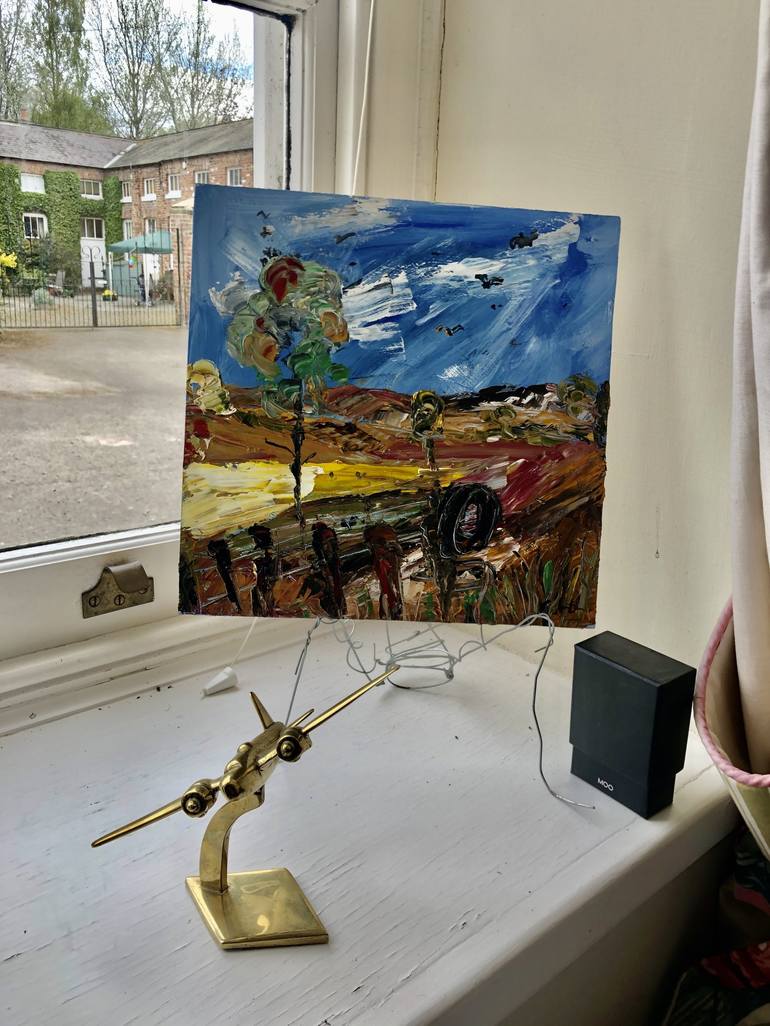 Original Expressionism Landscape Painting by Garth Bayley