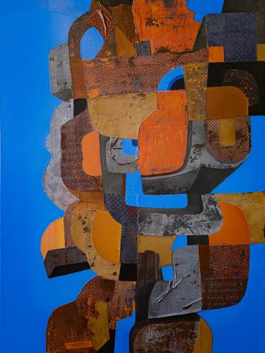 Original Cubism Abstract Paintings by Jim Ford