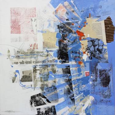 Original Dada Abstract Paintings by Jim Ford