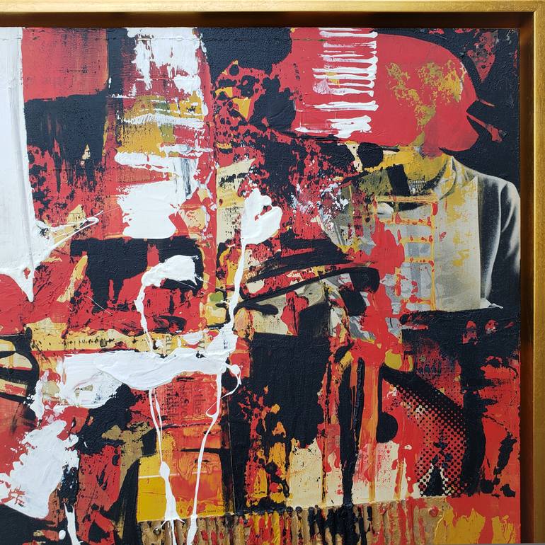 Original Abstract Expressionism Abstract Painting by Jim Ford