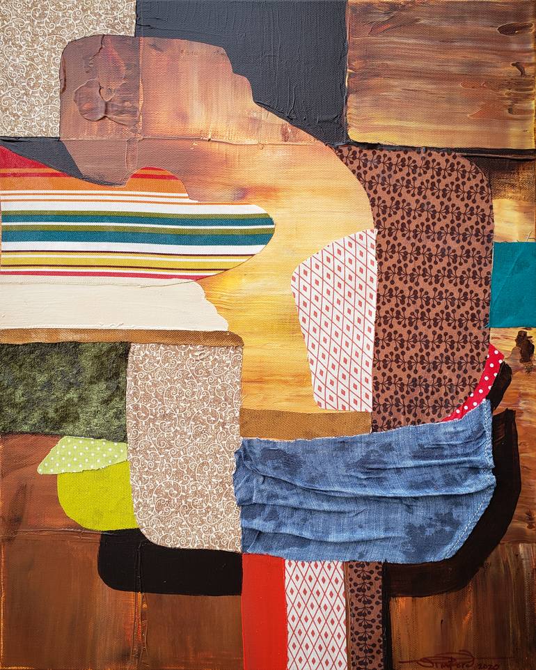 Original Abstract Expressionism Abstract Painting by Jim Ford