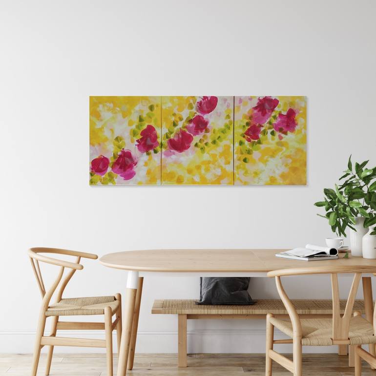Original Abstract Painting by Kati Weiss