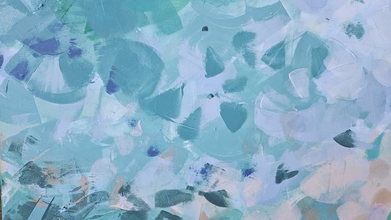 Original Impressionism Abstract Painting by Kati Weiss