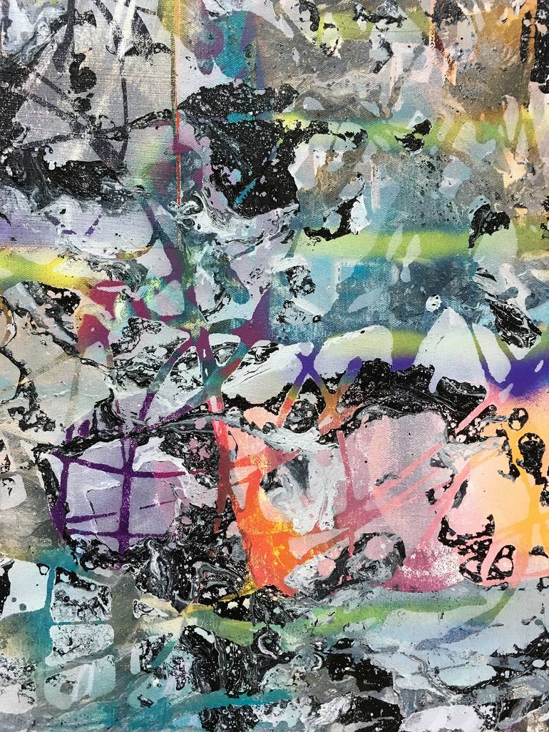 Original Abstract Painting by bong delfin