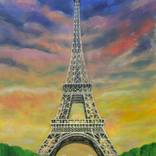 Eiffel Tower Paris by Ronald Haber