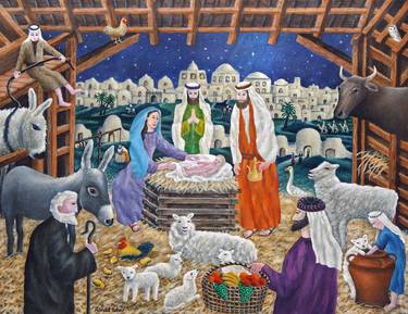 Original Religious Paintings by Ronald Haber