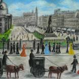 Manchester Piccadilly 1895 by Ronald Haber