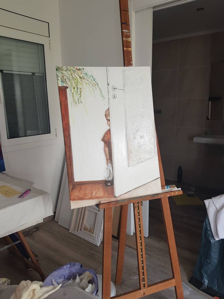 Original Contemporary Children Painting by Carmen Moreno
