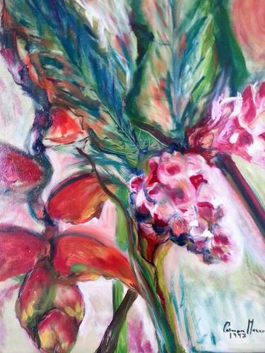 Original Floral Paintings by CARMEN MORENO