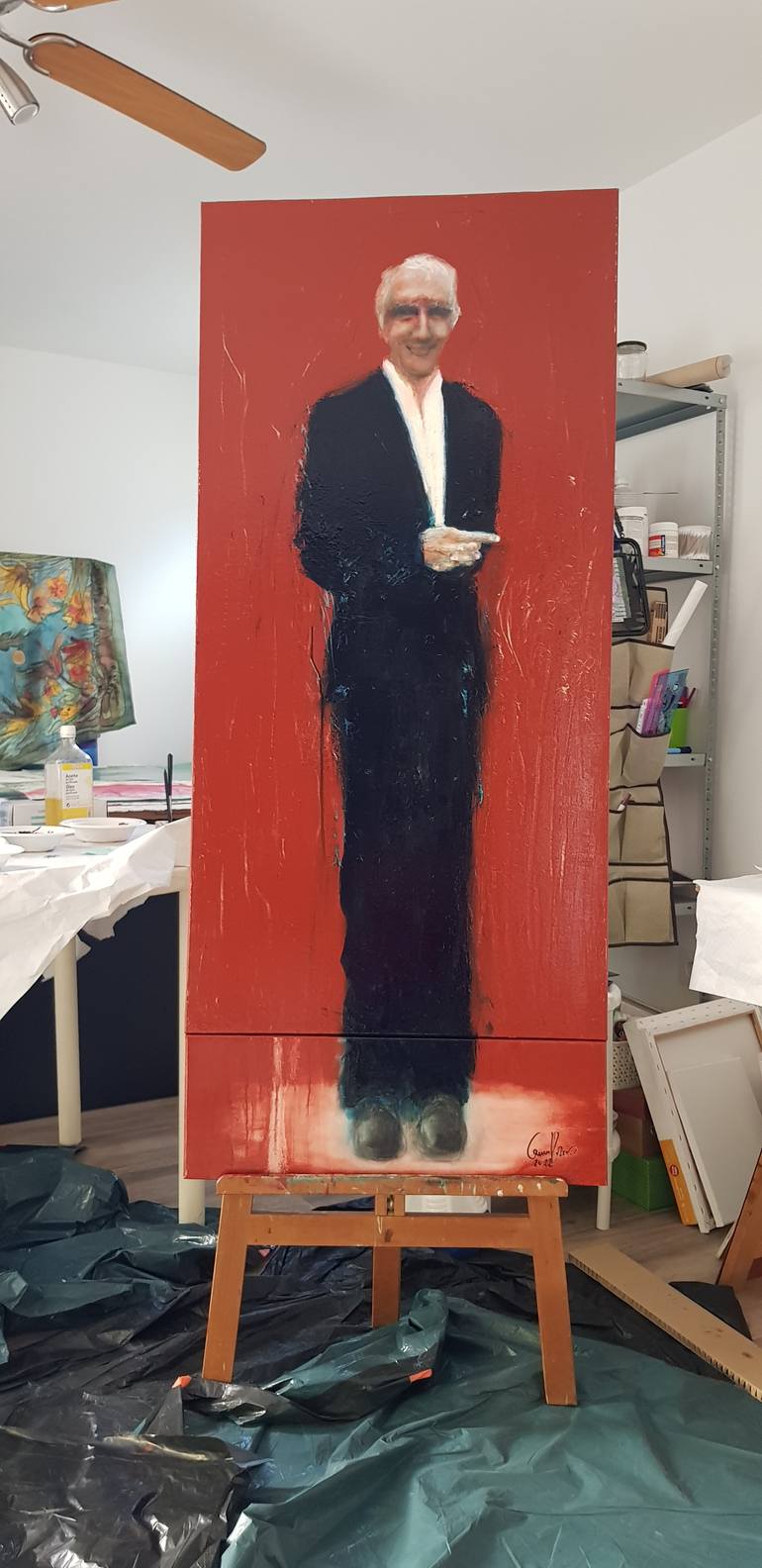 Original Fine Art Culture Painting by Carmen Moreno