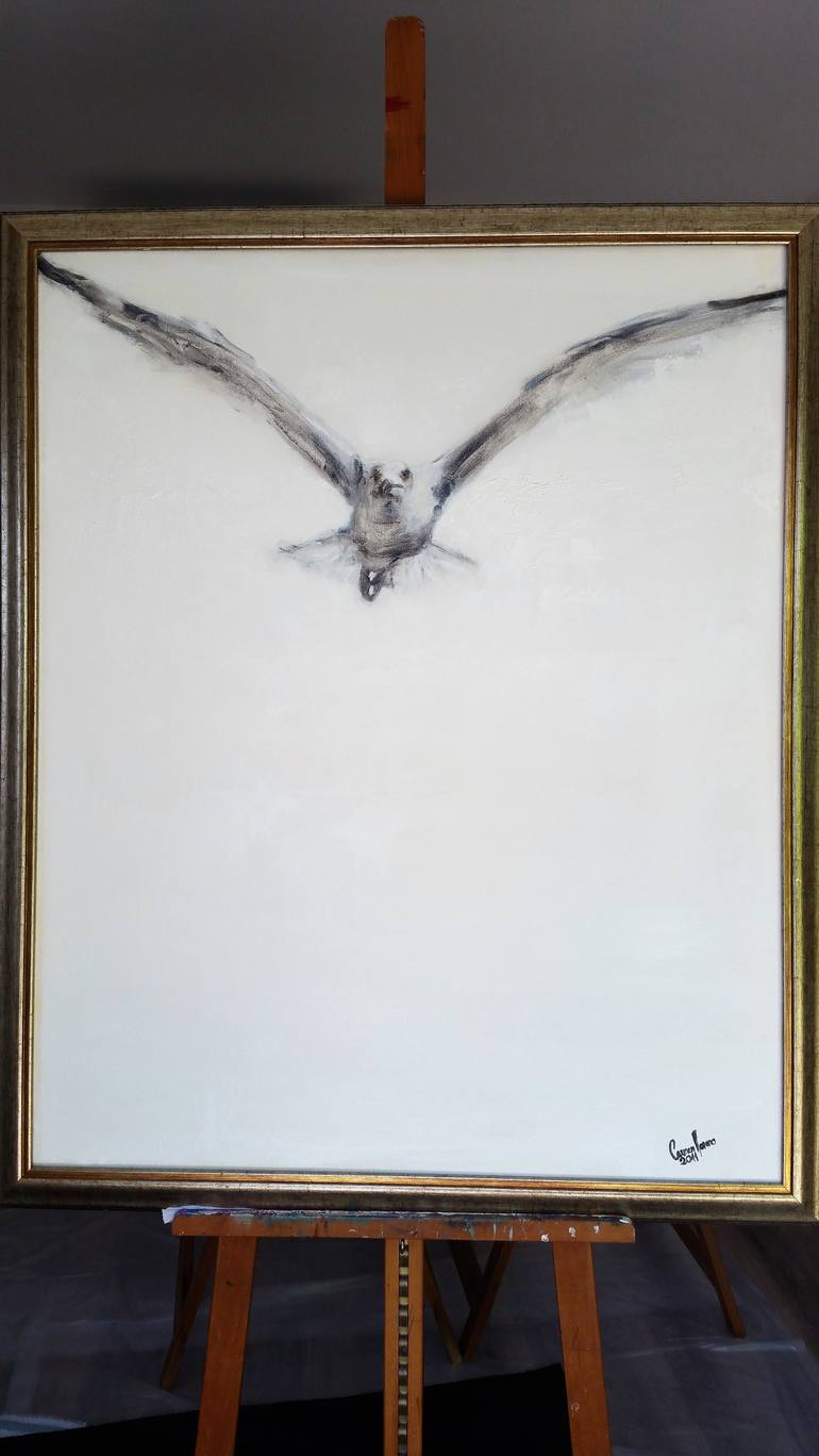 Original Figurative Animal Painting by CARMEN MORENO