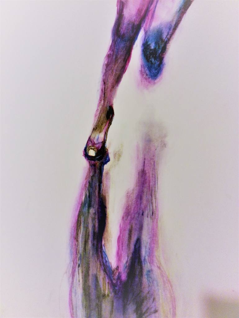 Original Abstract Expressionism Women Painting by Carmen Moreno