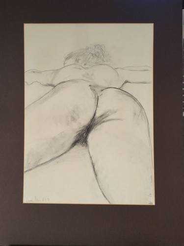 Original Figurative Nude Drawings by CARMEN MORENO