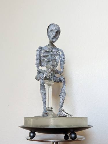 Original Fine Art Mortality Sculpture by Sandra Stowell