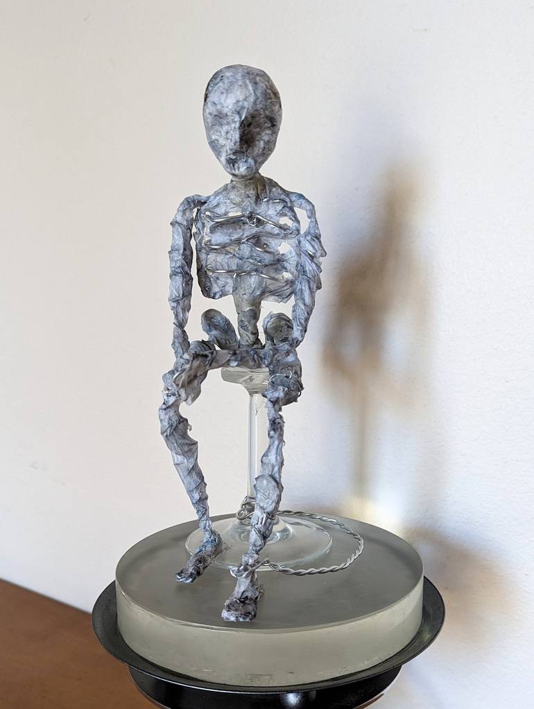 Original Mortality Sculpture by Sandra Stowell