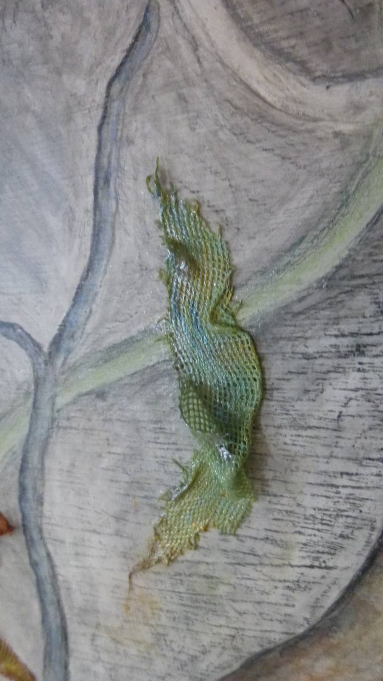 Original Expressionism Nature Painting by Sandra Stowell