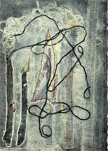 Print of Abstract Nature Printmaking by Sandra Stowell