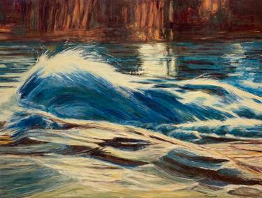 Original Modern Water Paintings by Jan Fordyce