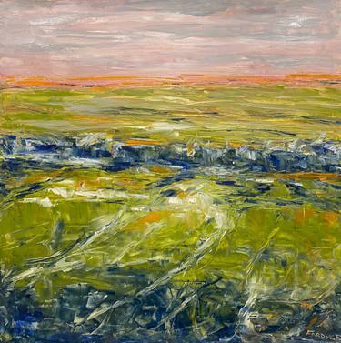 Original Abstract Landscape Paintings by Jan Fordyce