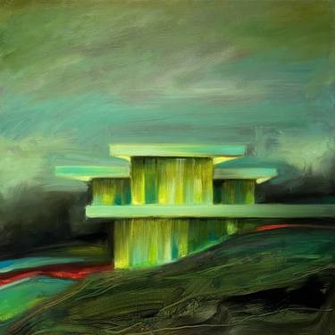 Original Architecture Paintings by Ian McLean