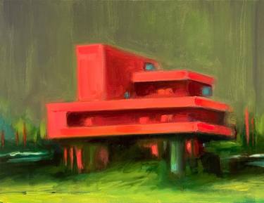 Original Expressionism Architecture Paintings by Ian McLean