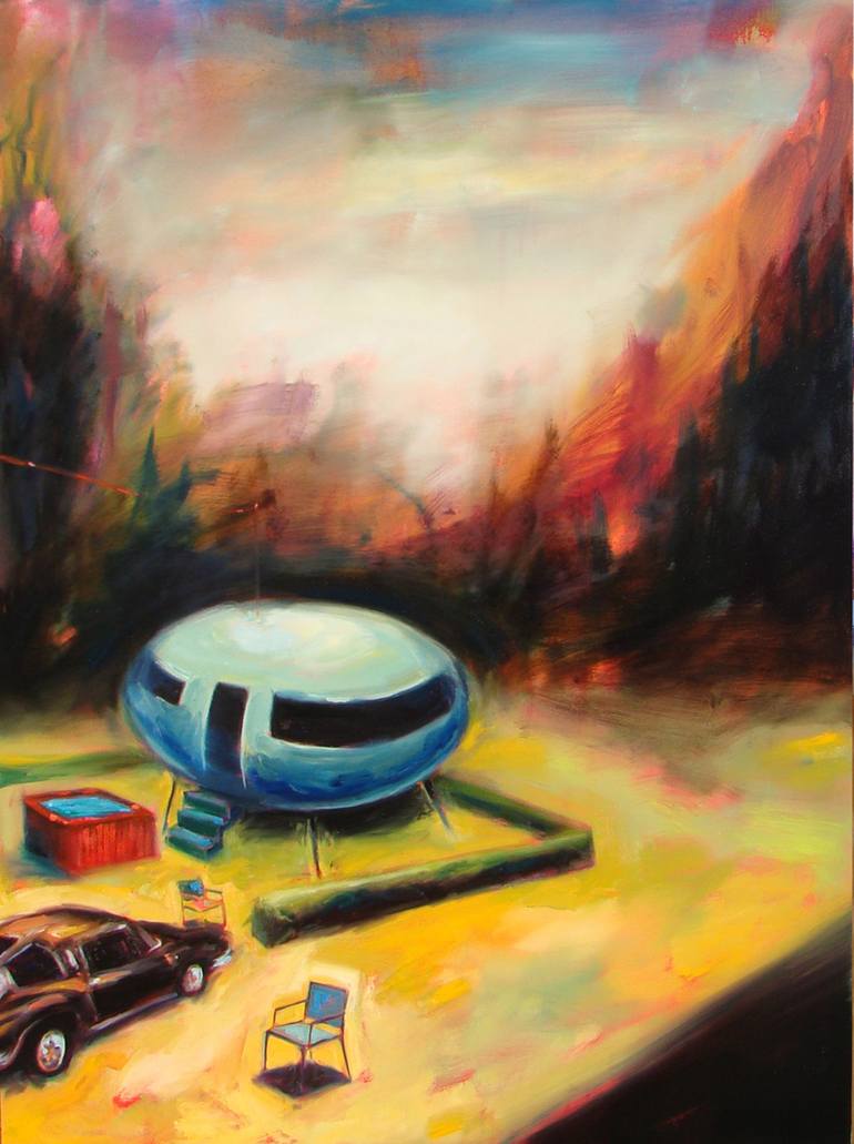Original Expressionism Places Paintings by Ian Mclean