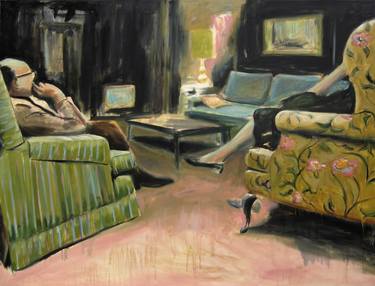 Print of Figurative Interiors Paintings by Ian McLean
