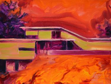 Original Expressionism Architecture Paintings by Ian McLean