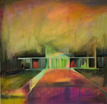Print of Expressionism Architecture Paintings by Ian McLean