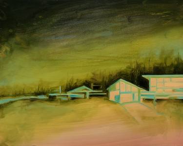 Print of Minimalism Landscape Paintings by Ian McLean