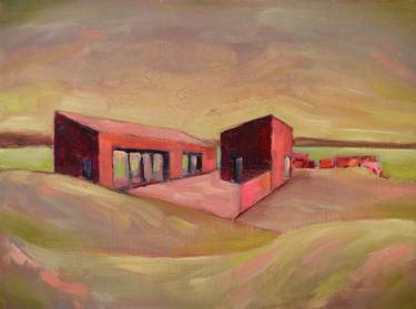 Original Expressionism Architecture Paintings by Ian McLean