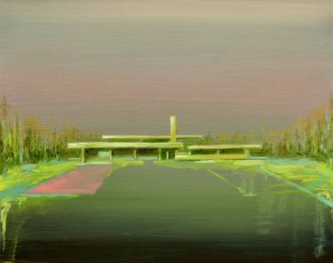 Original Minimalism Landscape Paintings by Ian McLean