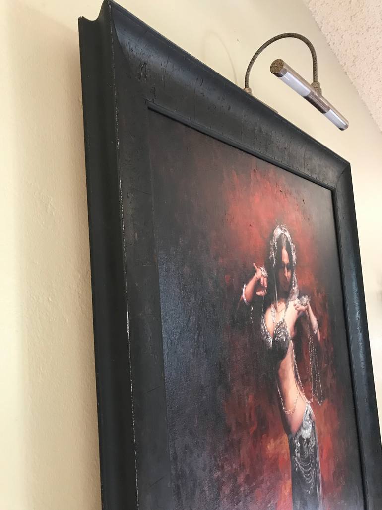 Original Figurative Women Painting by Matt Abraxas