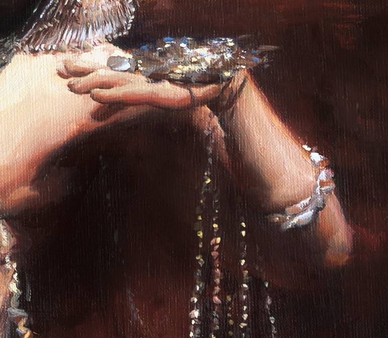 Original Figurative Women Painting by Matt Abraxas