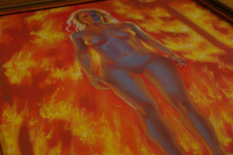 Original Figurative Nude Painting by Valeriy Grebenyuk