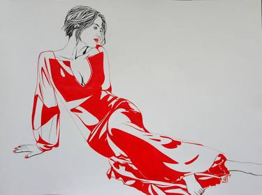 Print of Modern Fashion Drawings by Valeriy Grebenyuk