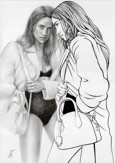 Print of Fashion Drawings by Valeriy Grebenyuk