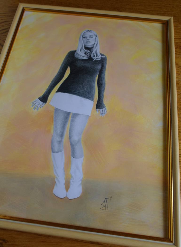 Original Figurative Cinema Drawing by Valeriy Grebenyuk