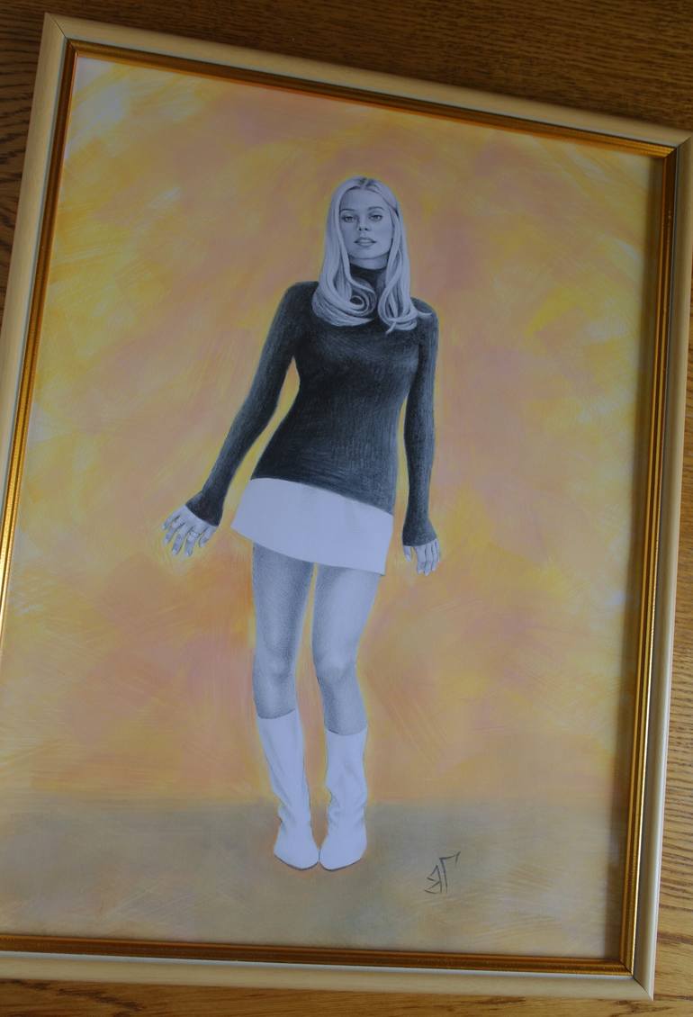 Original Figurative Cinema Drawing by Valeriy Grebenyuk