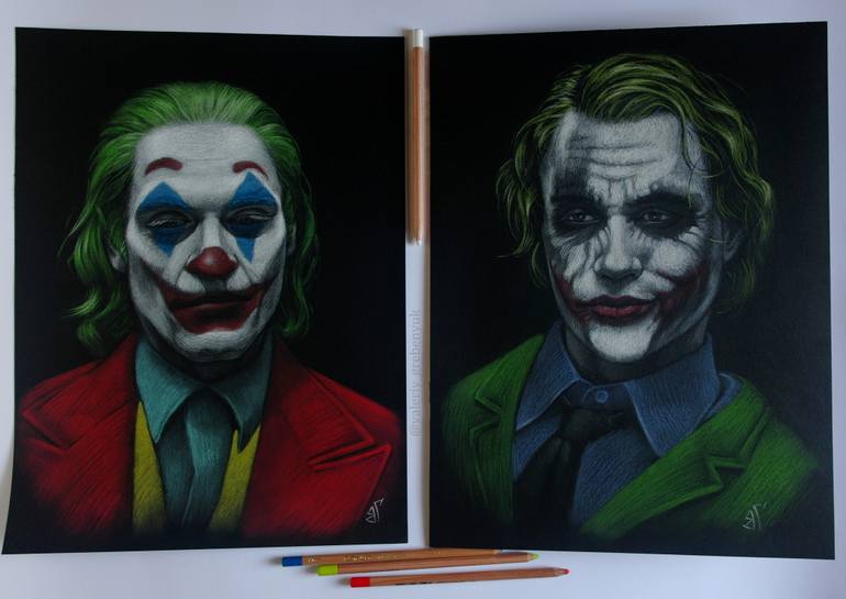 Original Portraiture Cinema Drawing by Valeriy Grebenyuk