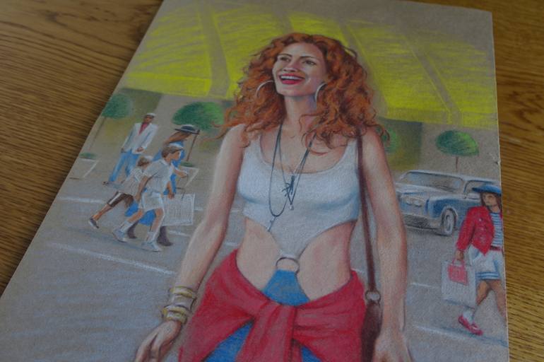 Original Figurative Cinema Drawing by Valeriy Grebenyuk