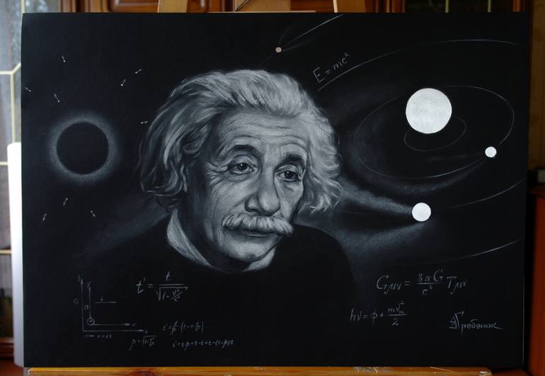 Original Modernism Science/Technology Drawing by Valeriy Grebenyuk