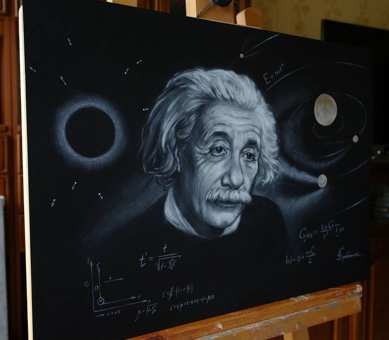 Original Modernism Science/Technology Drawing by Valeriy Grebenyuk