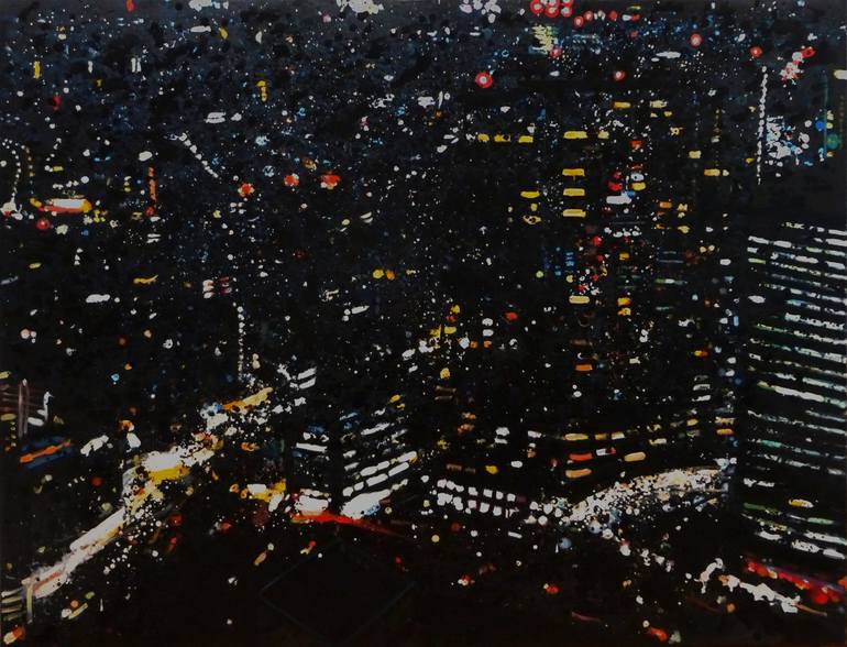 Tokyo Painting by Magdalena Kazimierska | Saatchi Art