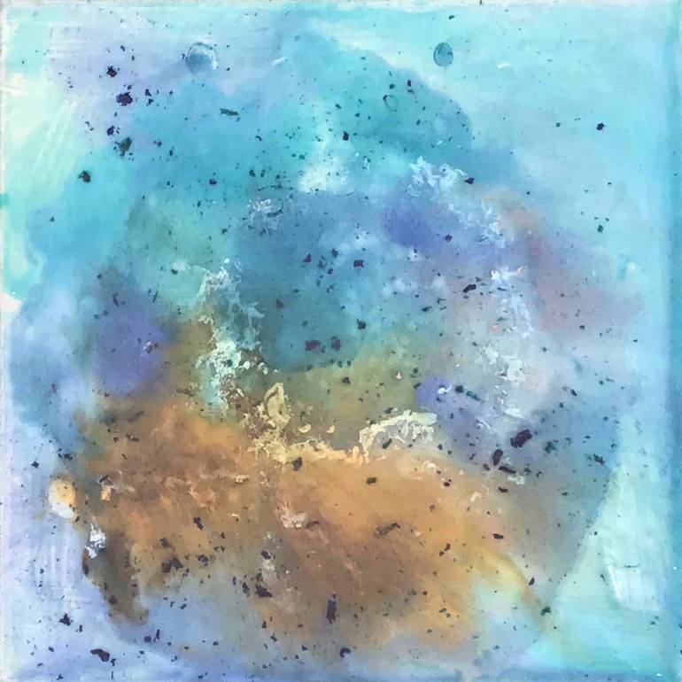 Original Contemporary Abstract Mixed Media by Maria Bacha