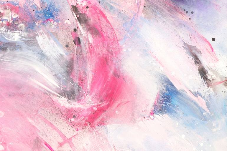 Original Abstract Expressionism Abstract Painting by Maria Bacha