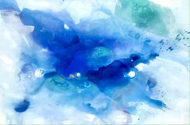 Original Abstract Expressionism Abstract Paintings by Maria Bacha